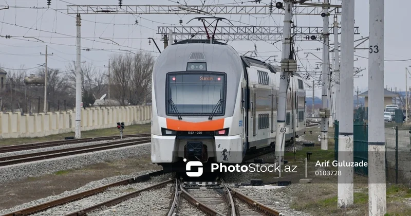Abşeron dairəvi dəmir yolu marşrutu genişlənir Yeni dayanacaqlar istifadəyə veriləcək