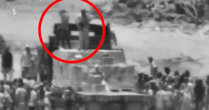 HƏMAS terrorçuları humanitar yardımı yağmalayırlar VİDEO