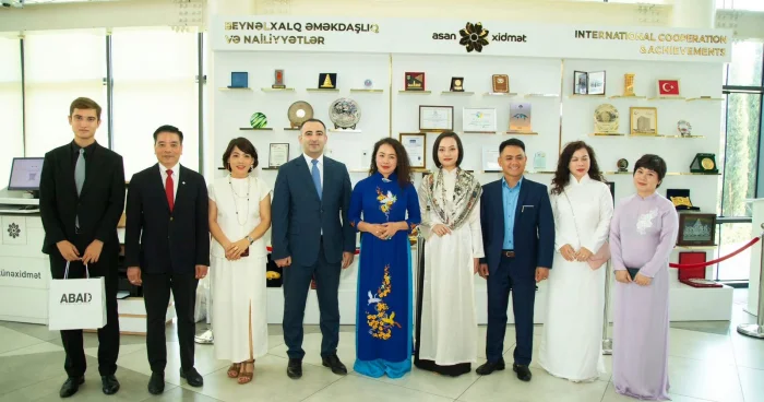 Vyetnamdan olan nümayəndə heyəti ASAN xidmət”də