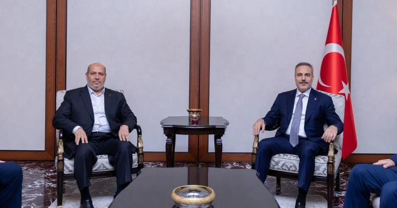 Hakan Fidan HAMAS nümayəndə heyətini qəbul edib