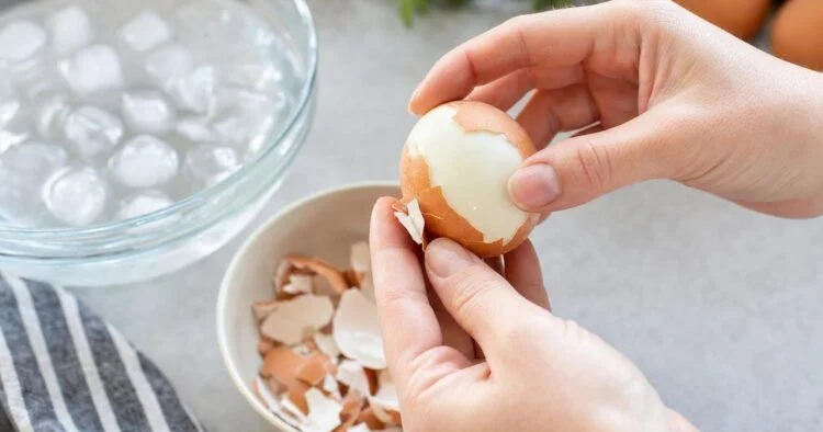 Qabığı çətin çıxan yumurtalar üçün sadə mətbəx hiyləsi
