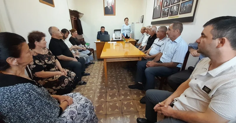 Piral kənd ərazi partiya təşkilatında hesabat seçki yığıncağı keçirilib FOTOLAR