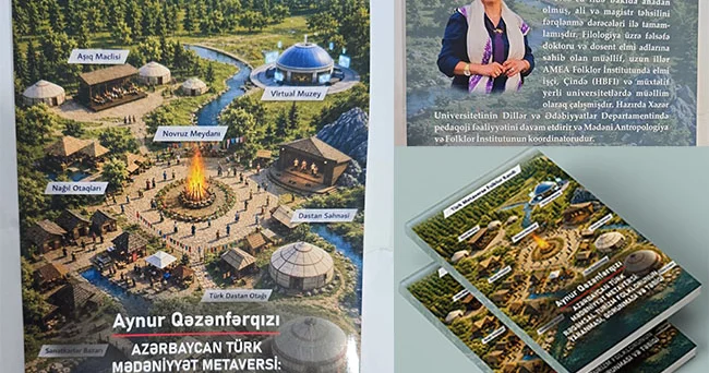 Azərbaycan alimindən dünya elmi üçün yeni konsepsiya: metaverse və folklor turizminə həsr olunmuş monoqrafiya nəşr olunub