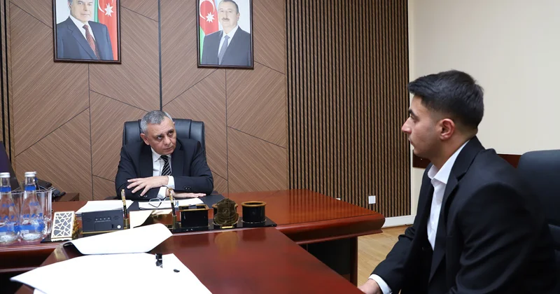 Mürsəl İbrahimov Goranboyda vətəndaş qəbulu keçirdi Fotolar