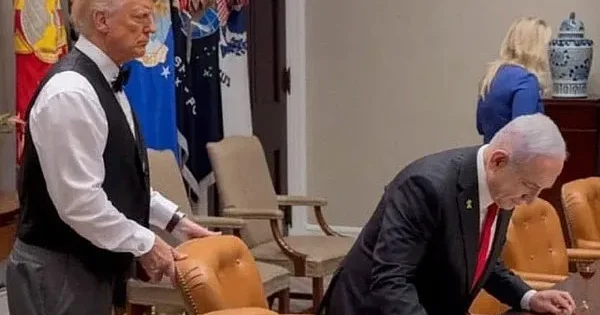 İran səfirliyi Trampla bağlı süni intellekt görüntüsü PAYLAŞDI