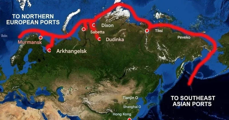 Çin Şimal dəniz yolu ilə Avropaya ilk müntəzəm həftəlik konteyner marşrutunu işə salır KİV lər