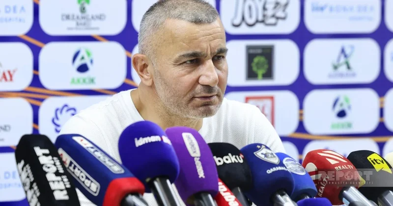 “ Aqressiv azarkeş dəstəyi qarşısında oynamaq bizi qorxutmur” Qurbanov