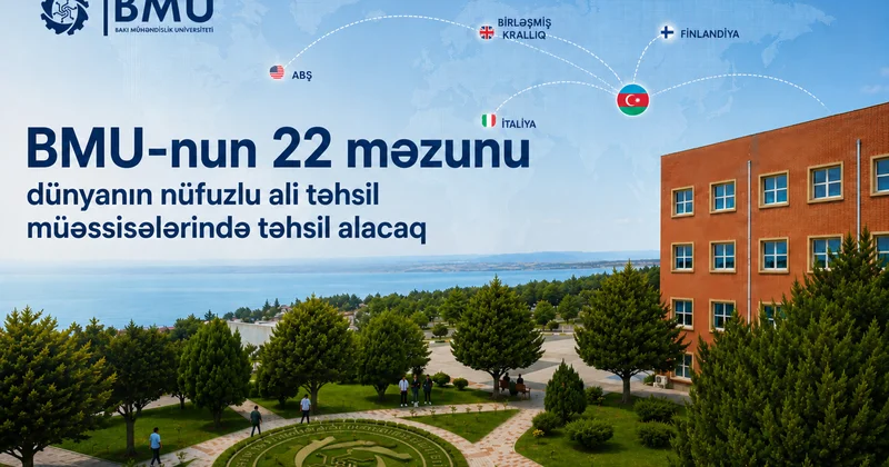 BMU nun 22 məzunu dünyanın nüfuzlu ali təhsil müəssisələrində