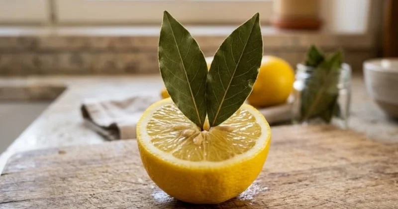 Limonun içinə dəfnə yarpağı qoyun MARAQLI
