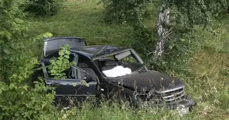 Zaqatalada avtomobillə motosiklet toqquşdu