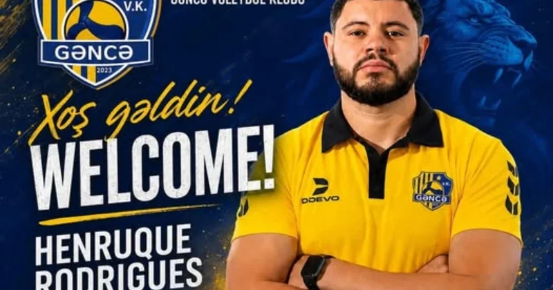 “Gəncə” voleybol klubu braziliyalı fiziki hazırlıq məşqçisi ilə müqavilə imzalayıb