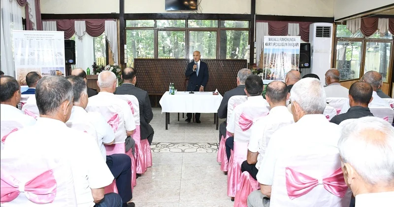 Masallıda kartof və taxıl yığımının yekunları, növbəti əkin mövsümü qarşısında duran vəzifələr müzakirə olunub