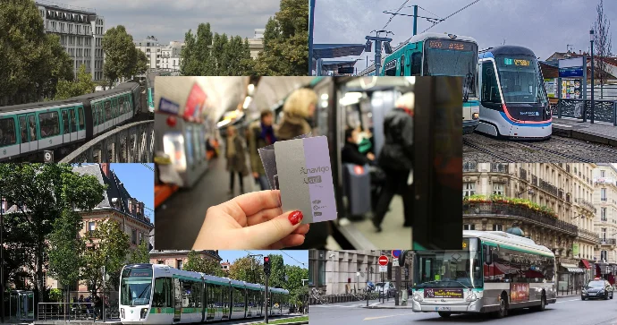Parisdə ictimai nəqliyyat: pulsuz istifadə, güzəştlər və diferensial tariflər FOTO