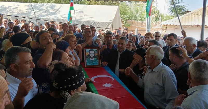 İtkin şəhid Sumbat Əliyev Füzuli rayonunda dəfn edilib