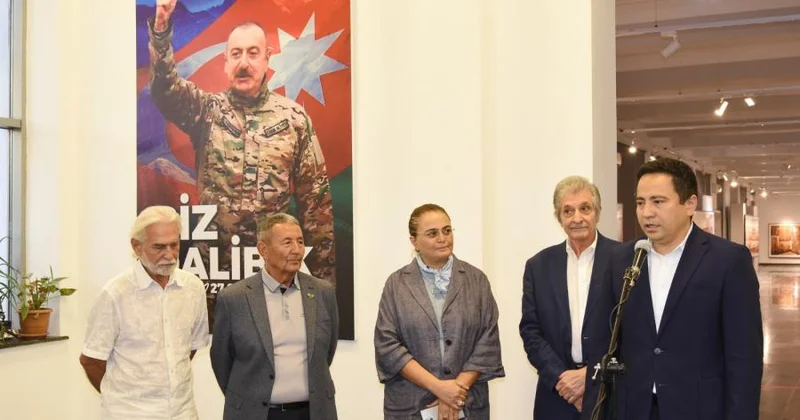 Bakıda Qazaxıstanın məşhur rəssamının sərgisi açılıb