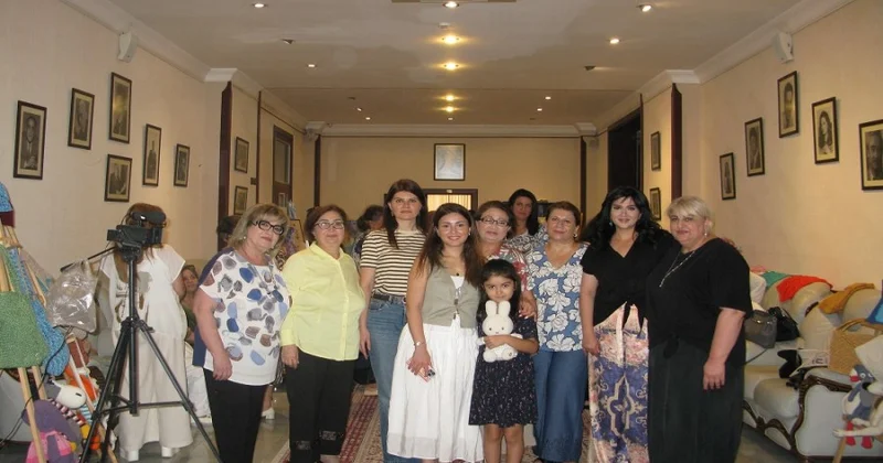 QHT qədim Türk xalq sənəti incilərinin sərgisini təşkil etdi FOTOLAR