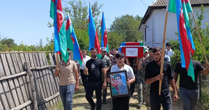 Birinci Qarabağ müharibəsinin itkin şəhidi Rizvan Hacıyev Kürdəmirdə dəfn edilib