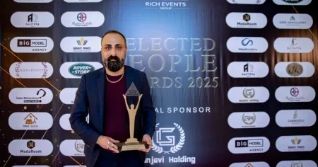 “Ganjavi Holding” prezidenti Elşən Gəncəvi mükafata layiq görülüb FOTO