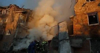 Rusiyanın dünənki hücumunda Kiyevdə 225 yaşayış binası zərər görüb