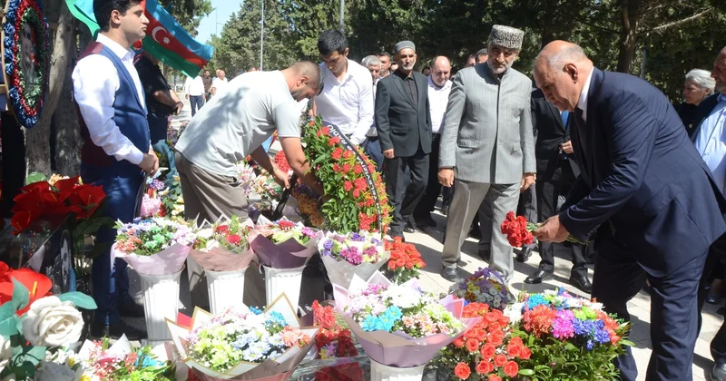 Şəhid jurnalist Siracın doğum günü qeyd olundu FOTOLAR