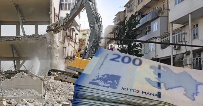 Yasamalda evlər PLANA DÜŞÜR Bu ərazidə evlər söküləcək
