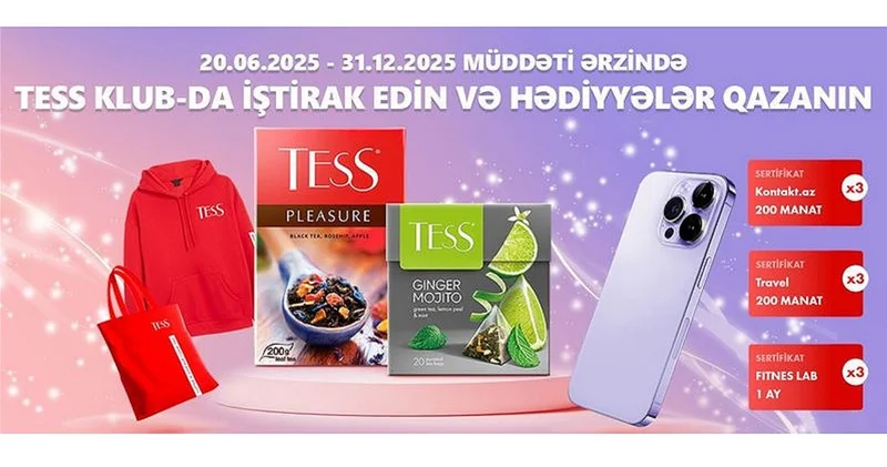 Определены победители второго розыгрыша лотереи от бренда чая TESS Выбирайте подарки по вкусу! ФОТО