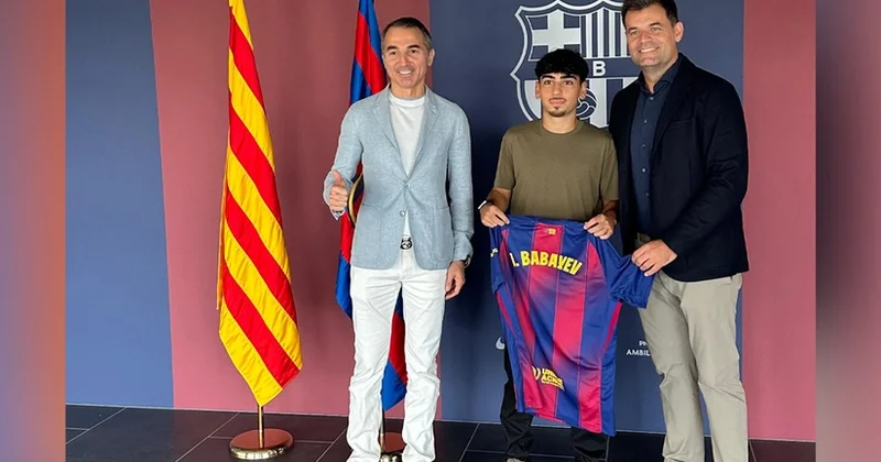 Barselona azərbaycanlı futbolçu transfer etdi Tarixdə ilk dəfə