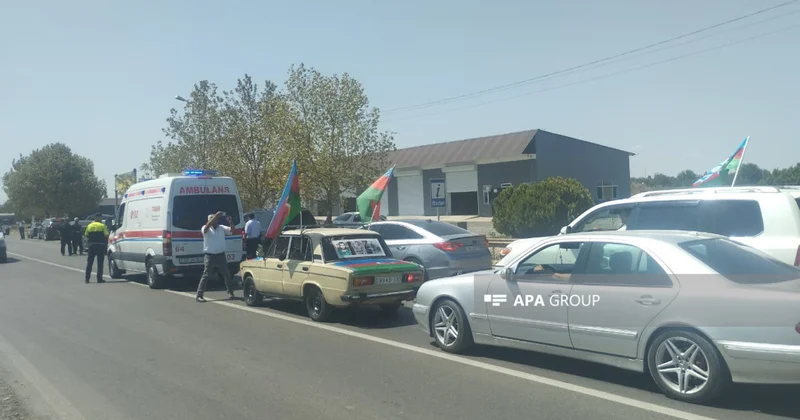 Birinci Qarabağ müharibəsində itkin düşmüş şəhid Sumbat Əliyevlə vida mərasimi keçirilir FOTO