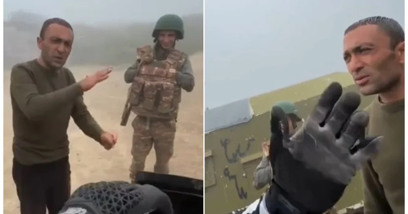 Армянский военный оскорбил Путина ВИДЕО