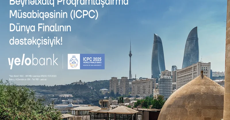Yelo Bank ICPC Dünya Finalının bank tərəfdaşıdır