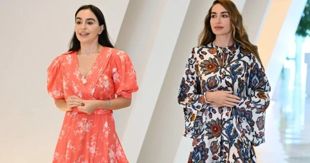 Leyla və Arzu Əliyeva tələbələrə sertifikatlarını təqdim etdilər FOTOLAR