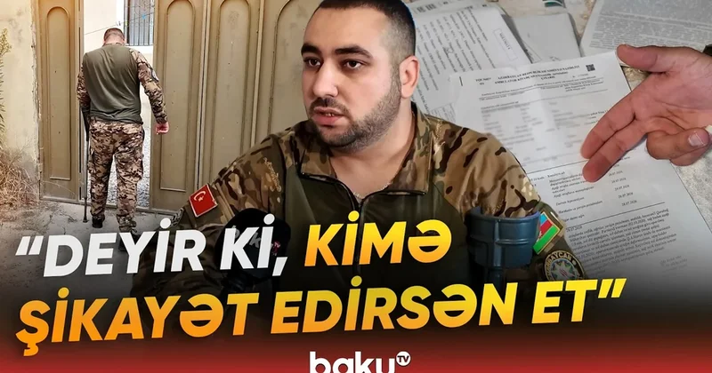 Döyüşdə ayaqlarından yaralandı, indi əlillik ala bilmir: Qazi ilə xəstəxana arasında QALMAQAL VİDEO