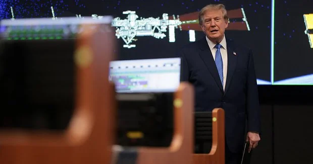 Трамп рассказал об амбициях на Луну ВИДЕО