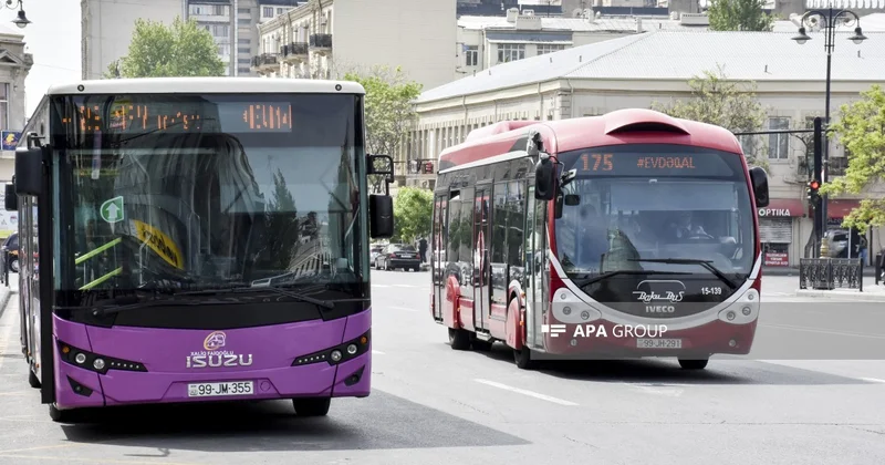 Təmir işləri ilə əlaqədar 21 marşrutun hərəkət sxemi dəyişdirilib