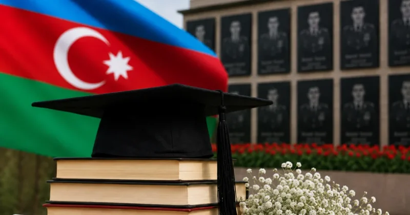 Şəhidin həyat yoldaşı da tələbə olub, qızı da FOTO