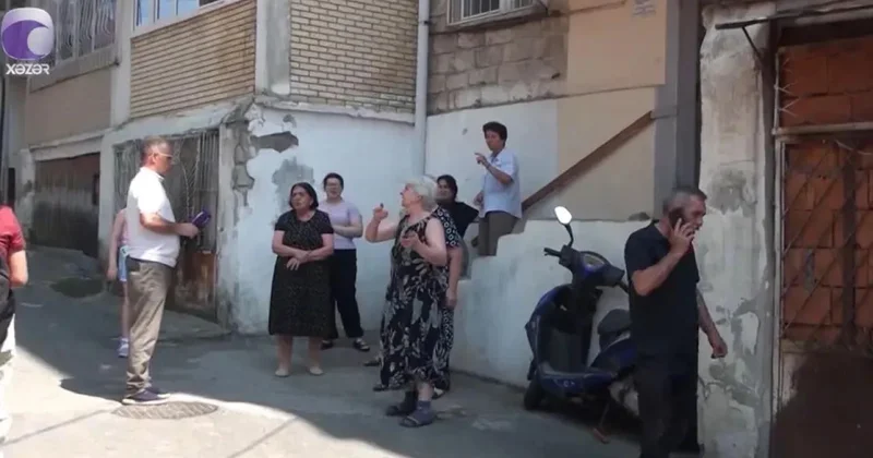 Şəkidə xeyir şər evi sahibkar tərəfindən zəbt olunub? VİDEO