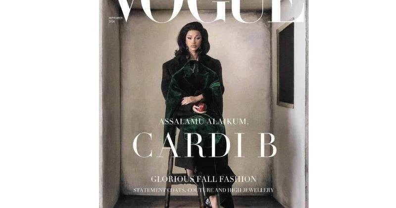 Карди Би стала лицом нового выпуска журнала Vogue Arabia