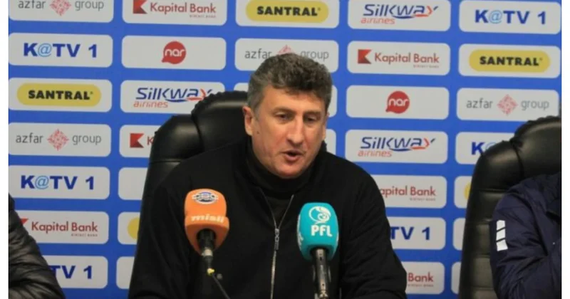 Tsxadadze: “Üç oyundur qol vura bilmirik, bu vəziyyət təzyiq yaradır”