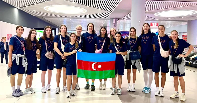 Azərbaycan voleybol millisi Türkiyəyə yollanıb