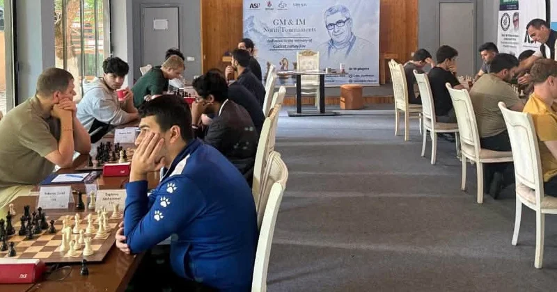 Qubada şahmatçılar beynəlxalq norma uğrunda mübarizə aparırlar FOTO
