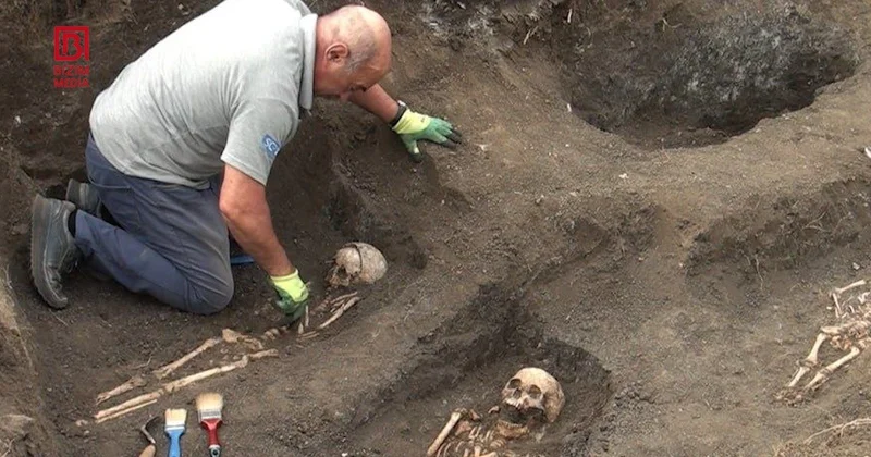Gədəbəy dağlarında gizlənən iki minillik SİRR Boyları 2 metr olan skeletlər aşkarlandı FOTO