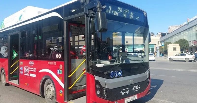 21 marşrutun yolu dəyişir Sərnişinlərin nəzərinə!