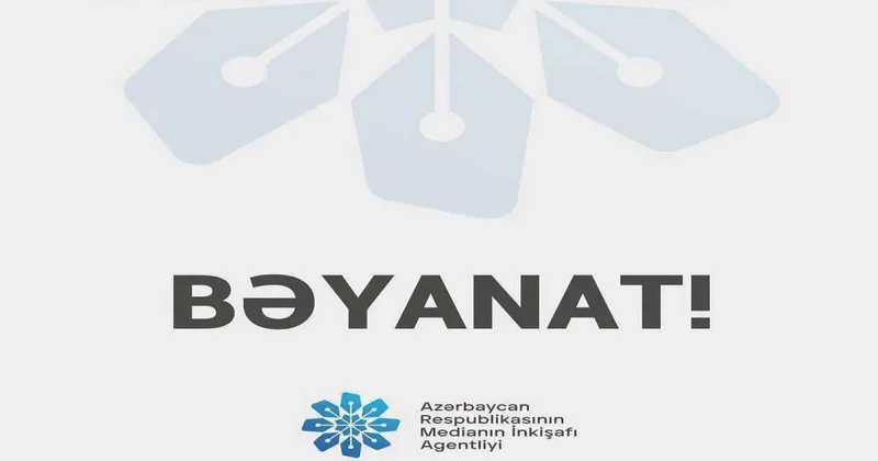 MEDİA qanunsuz fəaliyyət göstərən saytla bağlı BƏYANAT YAYDI