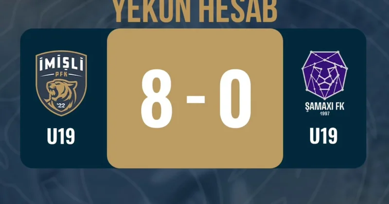 “İmişli” U 19 komandası “Şamaxı”nı darmadağın etdi