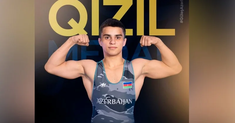 Azərbaycan güləşçisi Avropa çempionu oldu