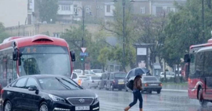 Ayın 30 da yağış yağacaq Proqnoz