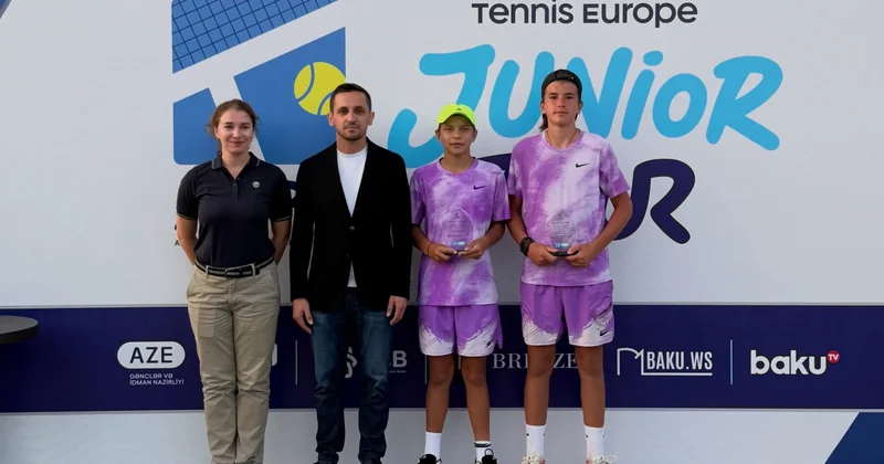 Bakıda “Tennis Europe Junior Tour” turnirinin ikinci mərhələsi başa çatıb FOTO