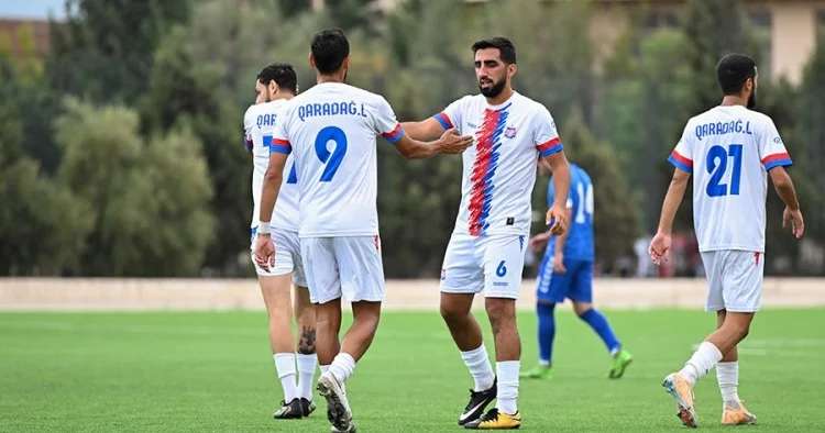 Qaradağ Lökbatan dan Araz Saatlı ya 3 qol VİDEO