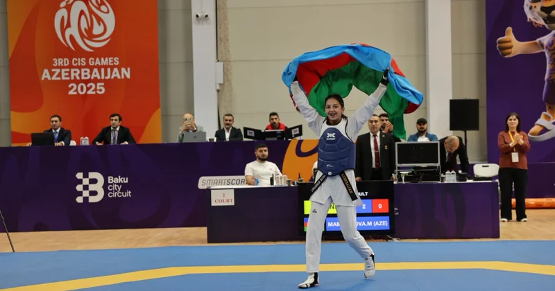 MDB Oyunları: Azərbaycan taekvondoçuları ilk gündə 3 qızıl medal əldə ediblər