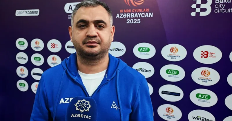 Məşqçi: Çalışacağıq komandamız III MDB oyunlarında birinci yerə çıxsın